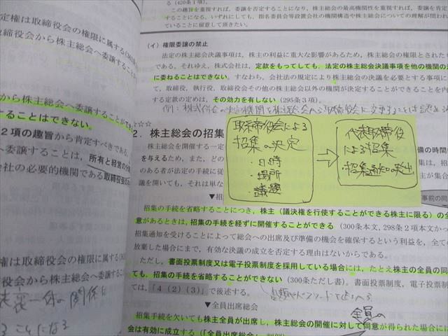 資格の大原 公認会計士講座 COMPASS 企業法 テキスト/問題集/ポケットコンパス 2023年合格目標 計6冊 079R4D 資格の大原 公認会計士講座 COMPASS 企業法 テキスト/問題集