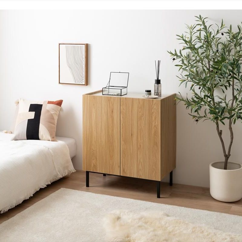 どんなシーンにも使える ♪おしゃれ リビング キャビネット 幅70cm リビング収納 チェスト おしゃれ 収納家具 100％品質保証！