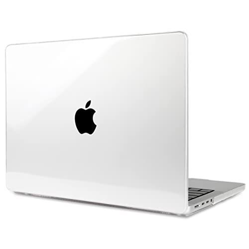 クリア TWOLSKOO MacBook Pro 14 ケース 2023 2022 2021 A2779 M2 A2442 対応 M1 ProMax 耐衝撃 排熱機能 改良型 マット ハードケース クリア…
