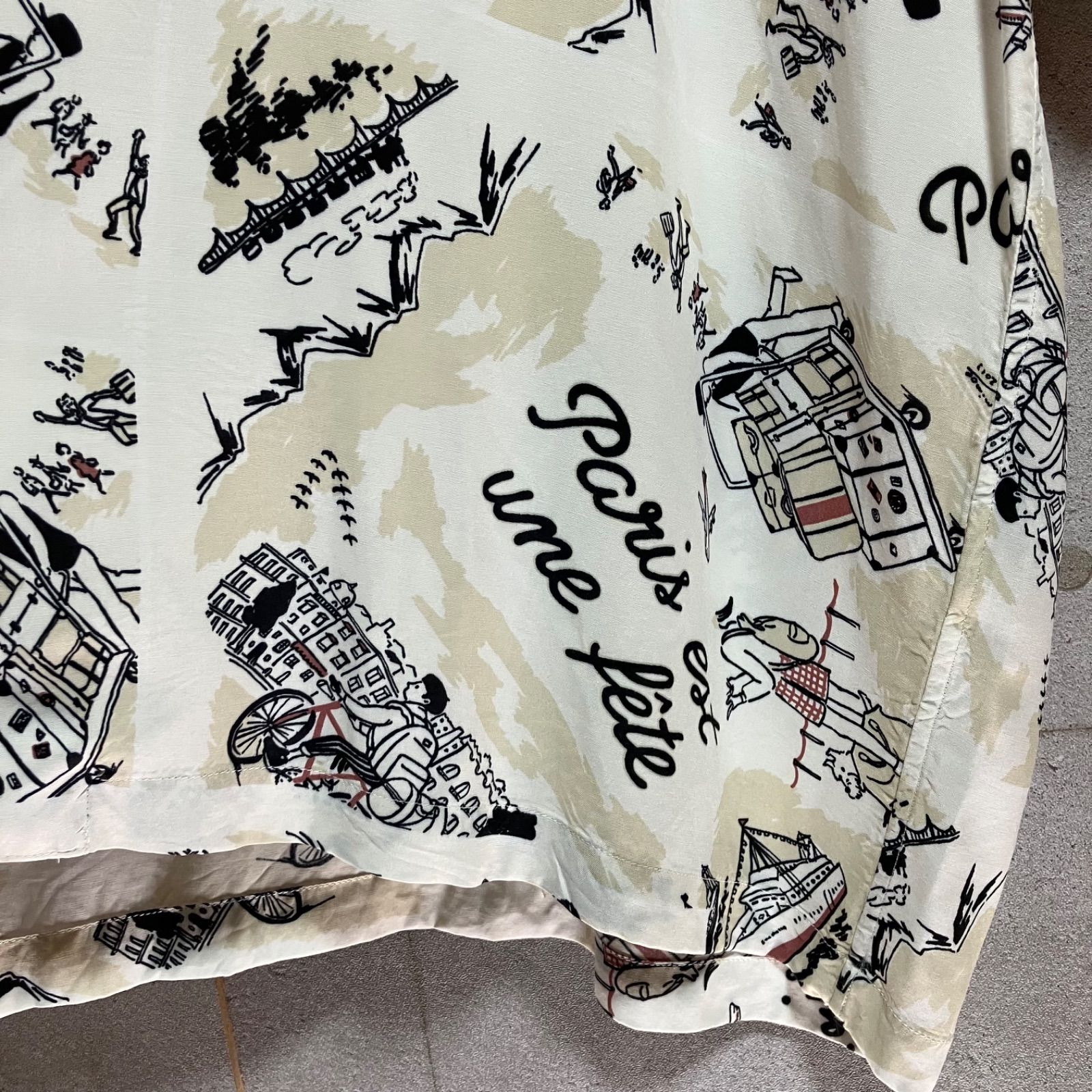 新品未使用 PorterClassic 移動祝祭日 ALOHA SHIRT Porter Classic ALOHA SHIRT PARIS 「移動祝祭日」 – unexpected