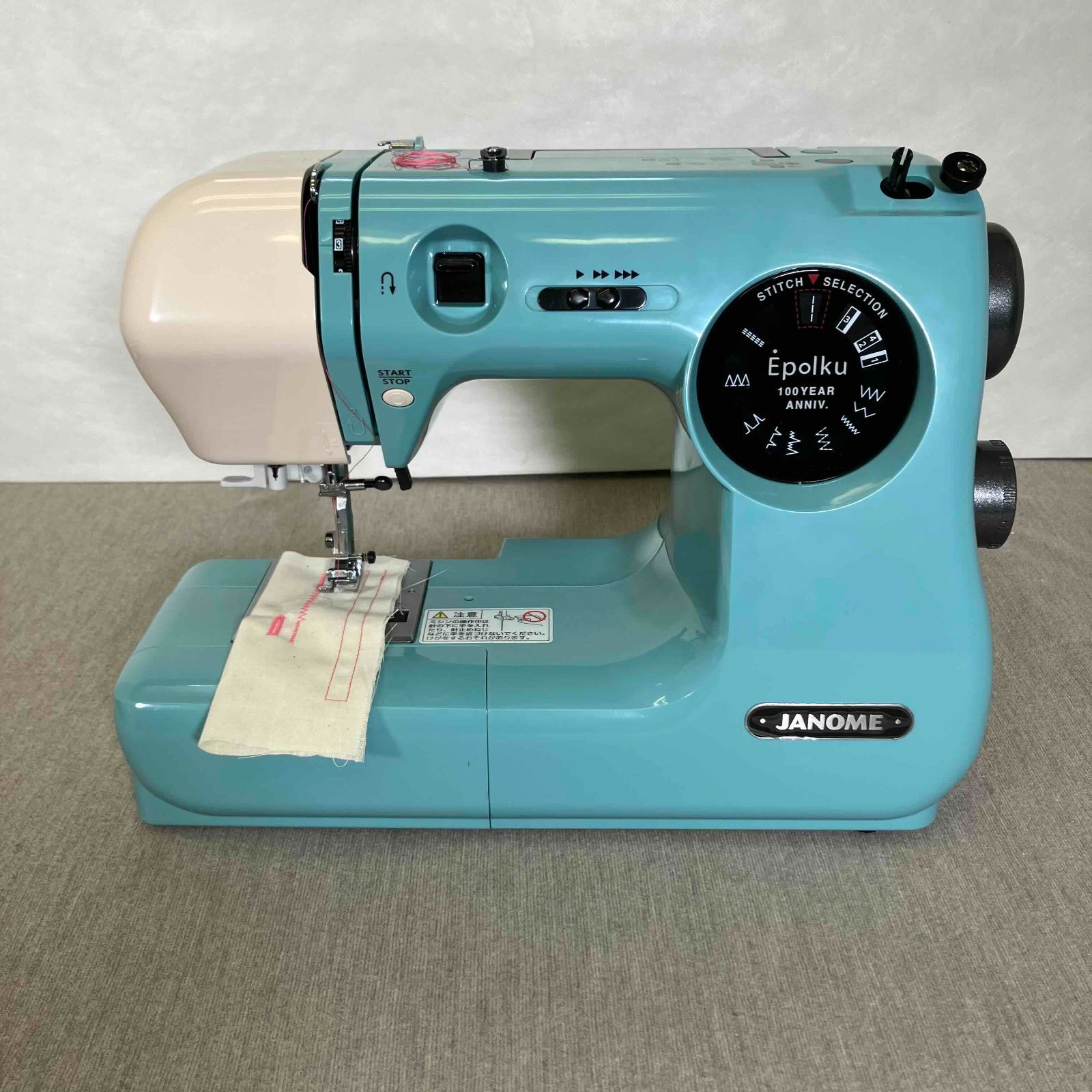 JANOME EPOLKU 100周年モデル ヴィンテージブルー ジャノメ エポルク