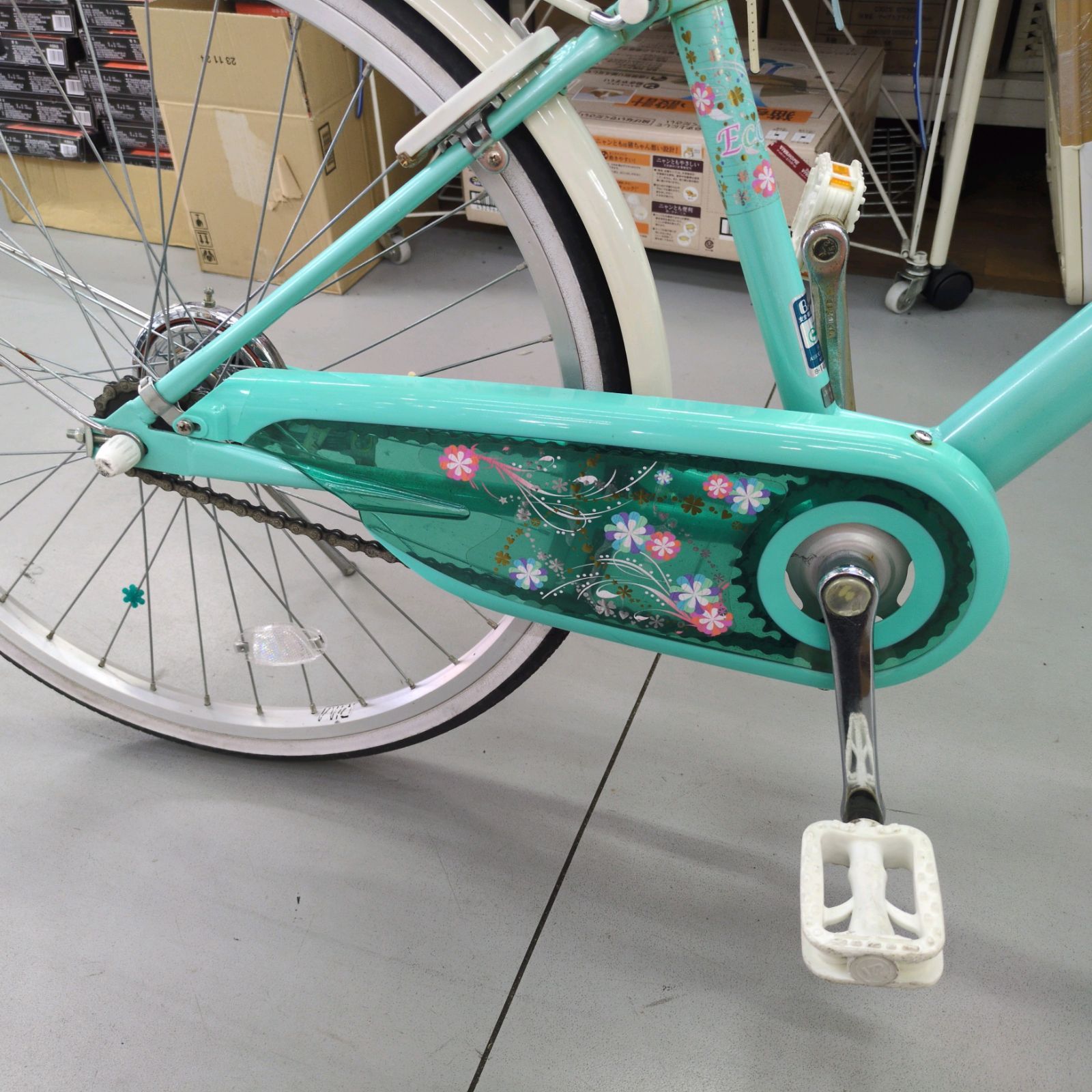 J090 ☆多少サビキズ有り☆子供自転車☆ECOPAL☆24インチ