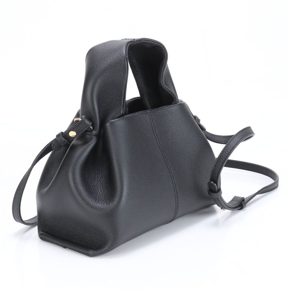 未使用 POLENE ポレーヌ ヌメロ ヌフ ミニ レザー 2WAY ショルダー  