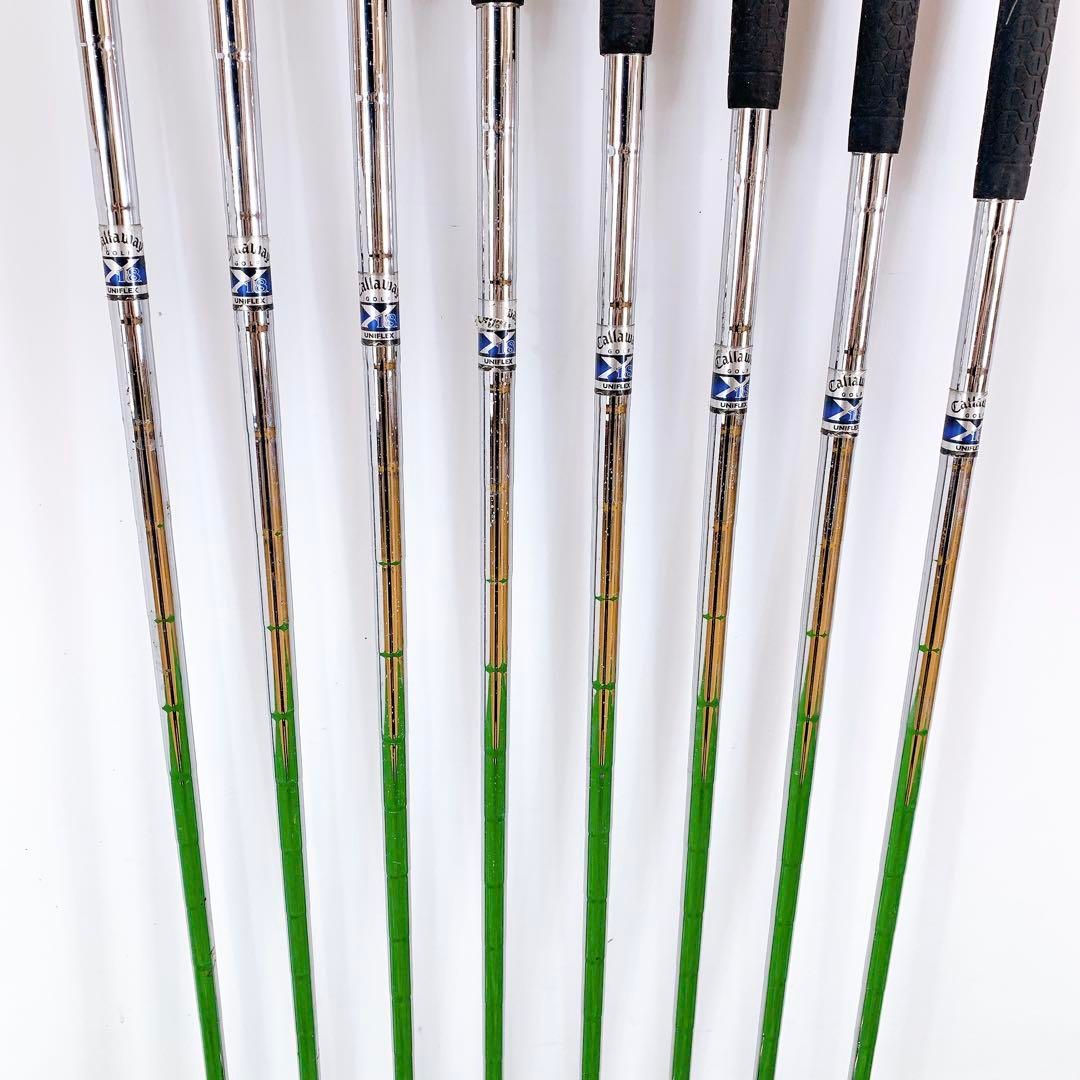 Callaway キャロウェイ X18 アイアンセット UNIFLEX
