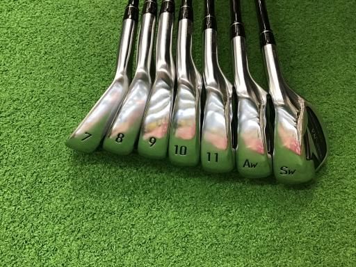 本間ゴルフ BERES NX 7S アイアンセット IR VIZARD FOR NX 45 IR フレックスSR メンズ 男性用 右利き 右用 Bランク ゴルフクラブ