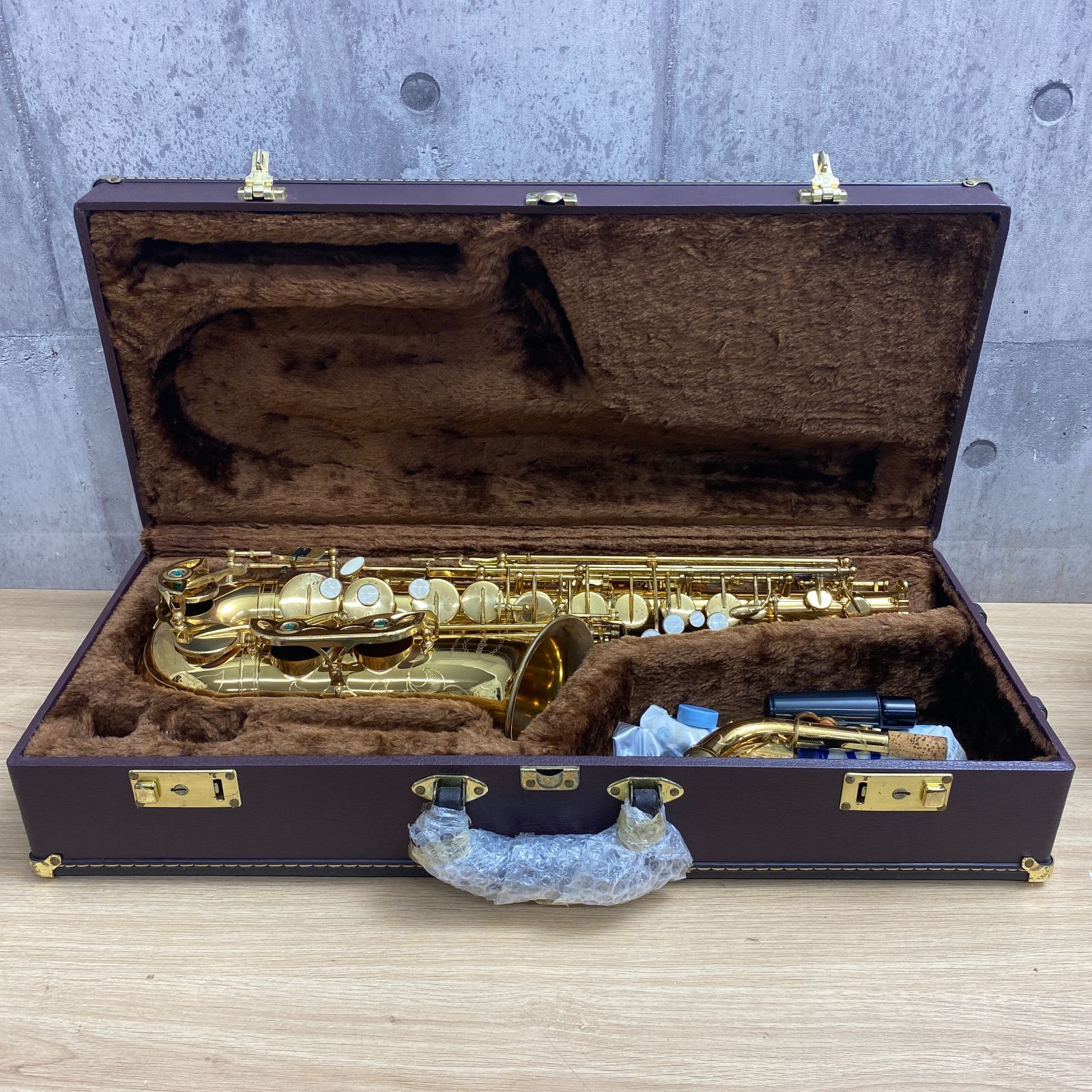 D-01030 MAXTONE マックストーン アルトサックス 現状品 ケース