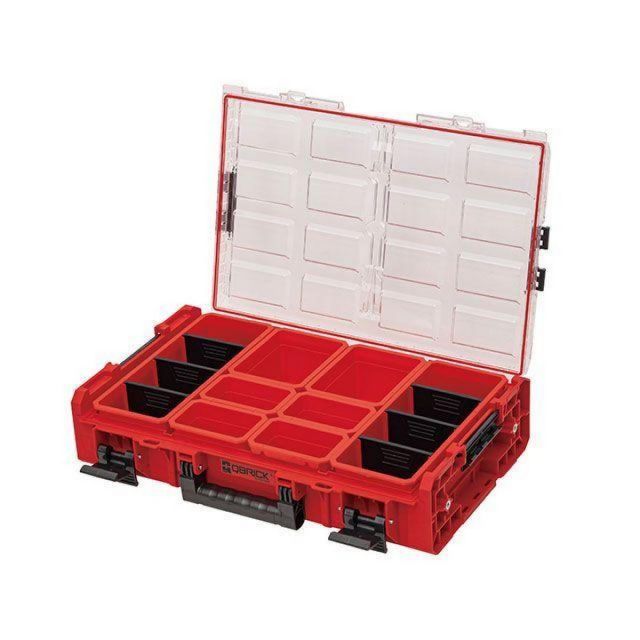 キューブリック QBRICK オーガナイザー XL 2.0 容量13.5L 赤 RED ORGQXL2CCZEPG003 QS1 ONE 工具 収納 道具入れ ツール ボックス
