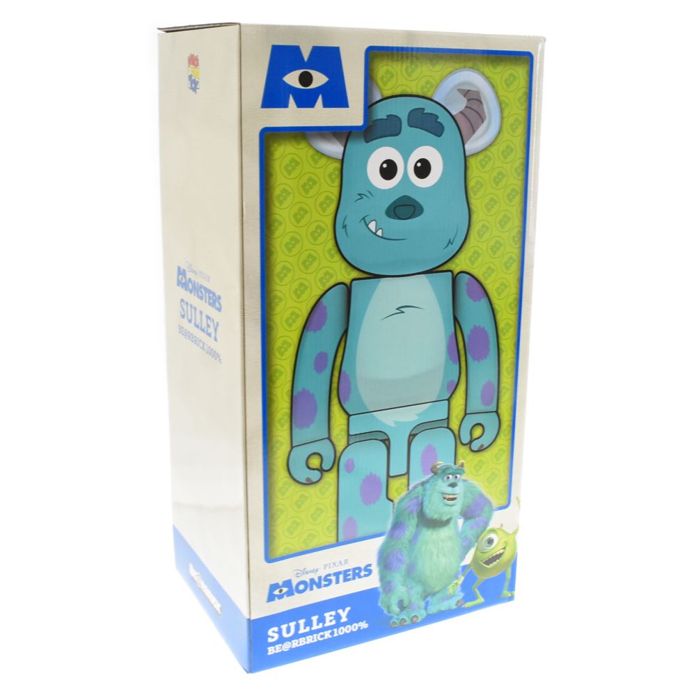 MEDICOM TOY (メディコムトイ) BE@RBRICK MONSTERS INC SULLEY 1000% ベアブリック モンスターズインク  サリー 人形 フィギュア ブルー - メルカリ