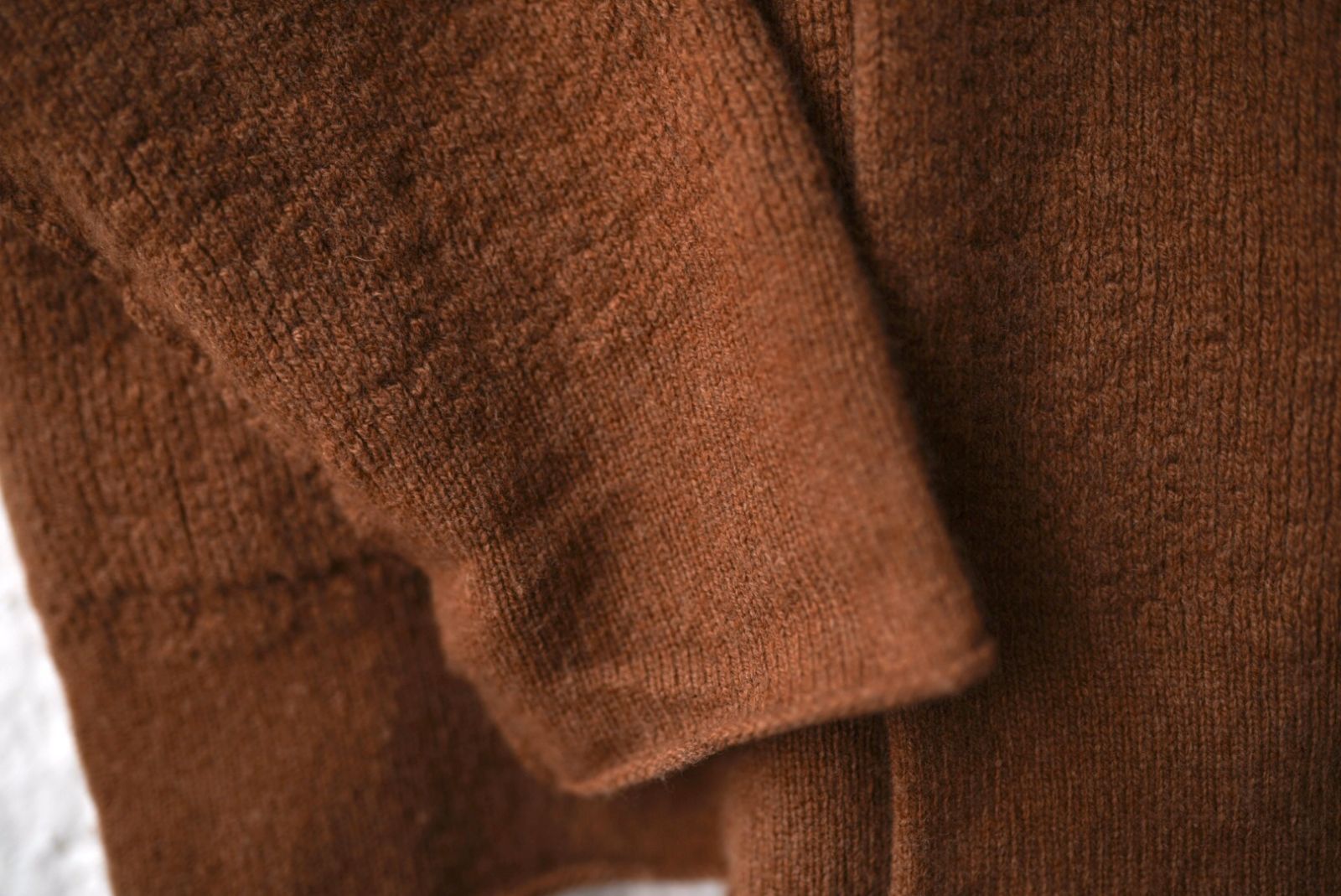 23AW Loose Fit Wrap Cardigan ストールネックピンニットカーディガン 