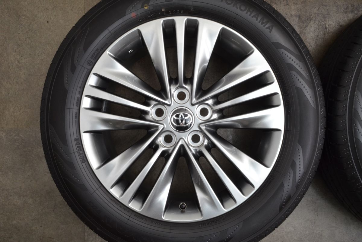 オ*ー様 新車取外しヨコハマADVAN V03 225/60R18 アルファード 2024年製 新車外し】ヨコハマ アドバン V03 225/60R18 4本セット