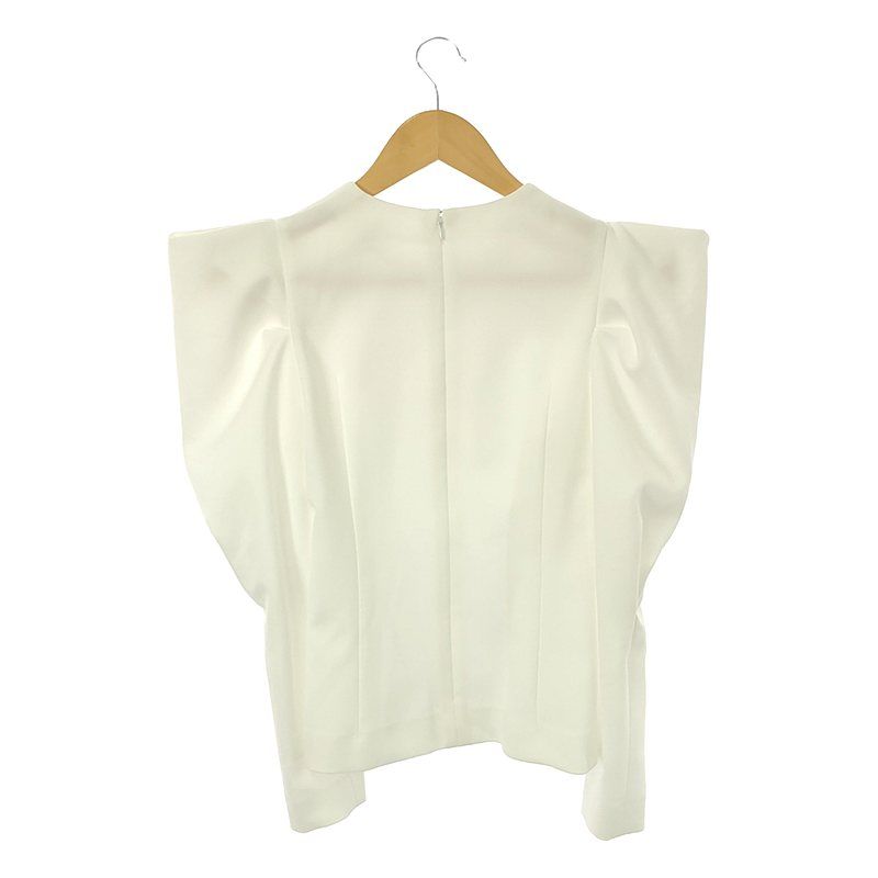 cygne / シーニュ | とんがり ボリュームスリーブ バックジップ  