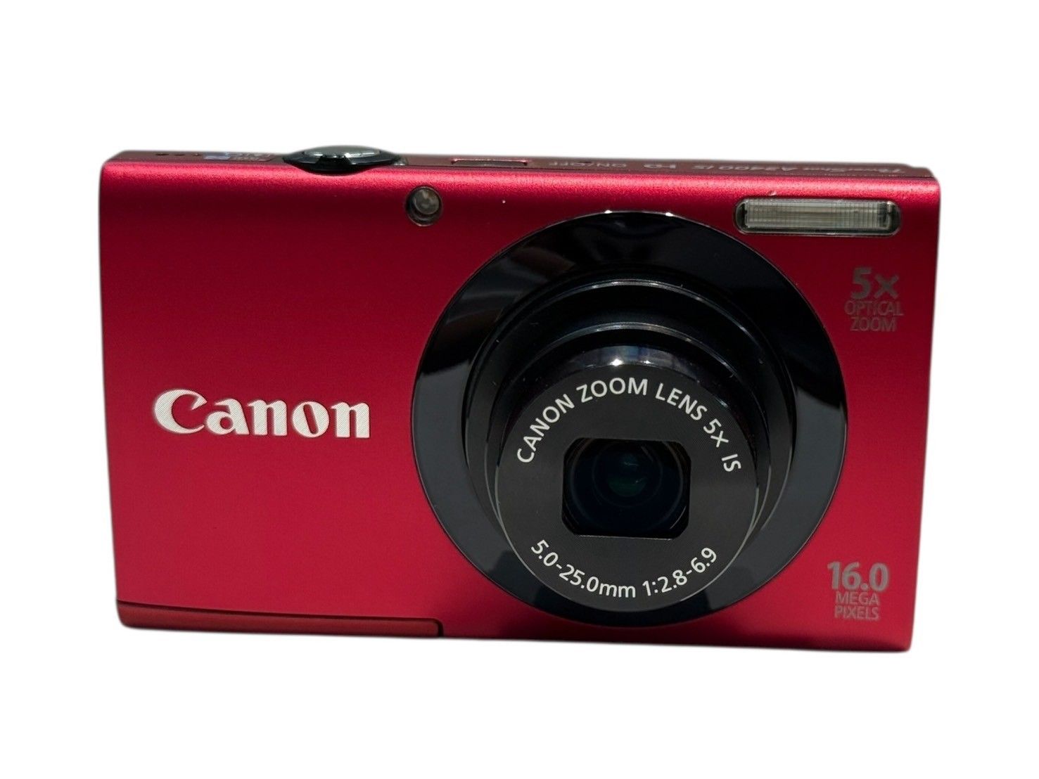 CANON キヤノン power Shot A3400 IS デジタルカメラ レッド 家電|006