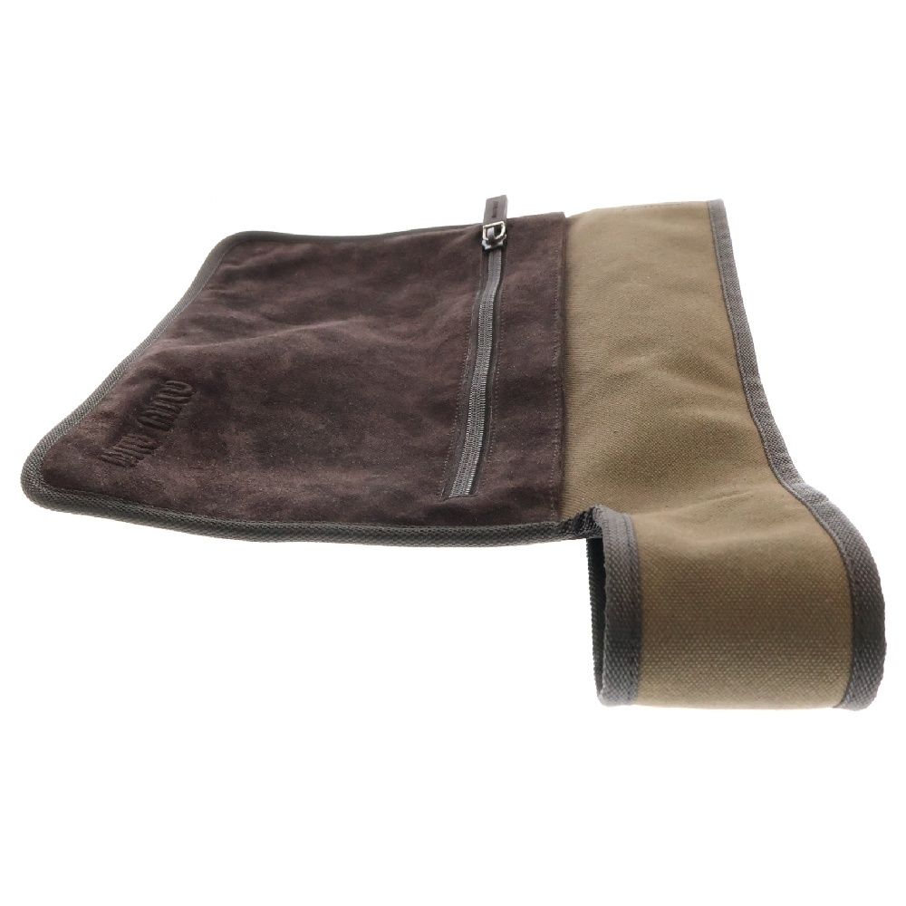 miumiu　ミュウミュウ　スウェードウエストバッグ miumiu ミュウミュウ スウェードウエストバッグ - メルカリ