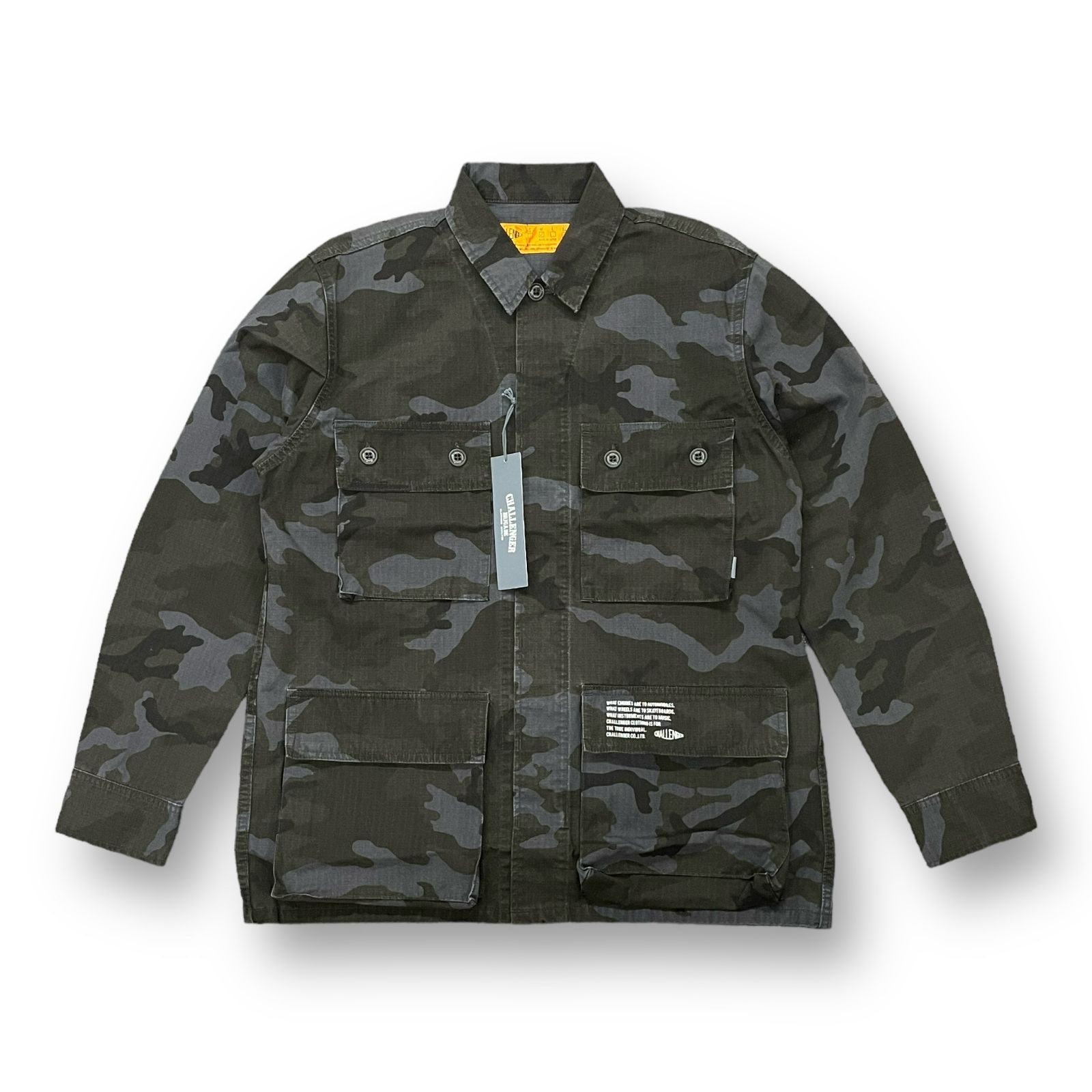 新品 定価28600円 CHALLENGER チャレンジャー CAMOUFLAGE JACKET 