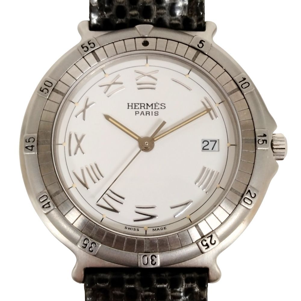 HERMES エルメス キャプテンニモ クォーツ レディース ベルト