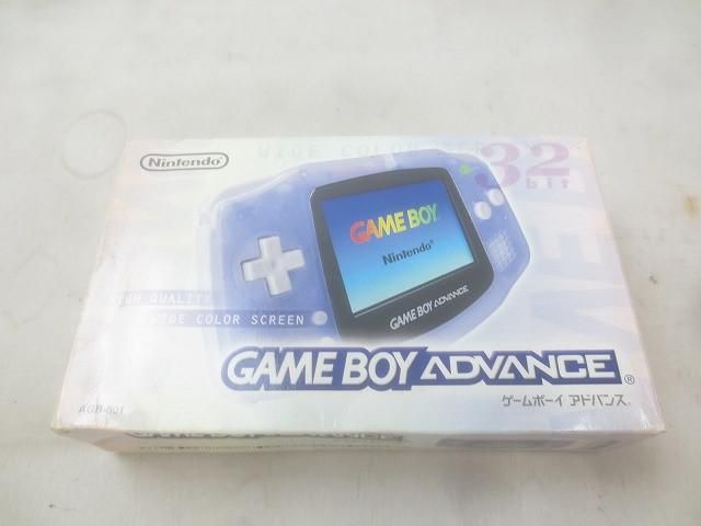 ゲーム ゲームボーイアドバンス 本体 AGB-001 ミルキーブルー 動作品 き