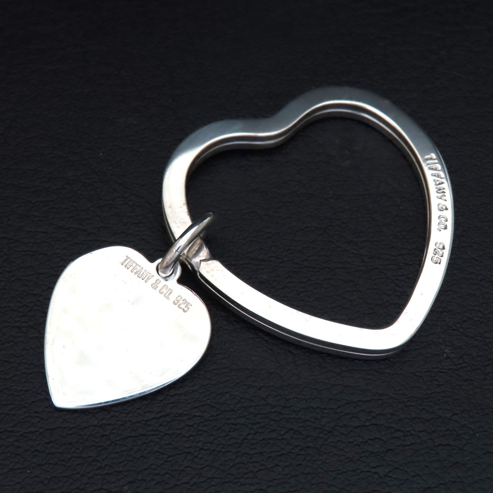 TIFFANY&co. ティファニー キーリング ハート シルバー925 Tiffany