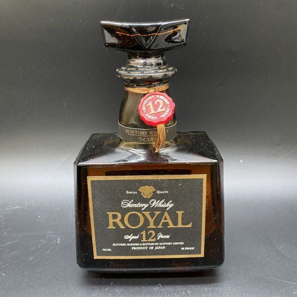 P206 未開栓 サントリー ローヤル 12年 角瓶 43度700ml SUNTORY