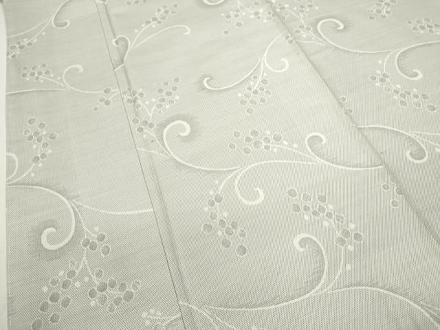 平和屋着物○上質な紬 花唐草文 正絹 逸品 未使用 CAAV9331ze - メルカリ