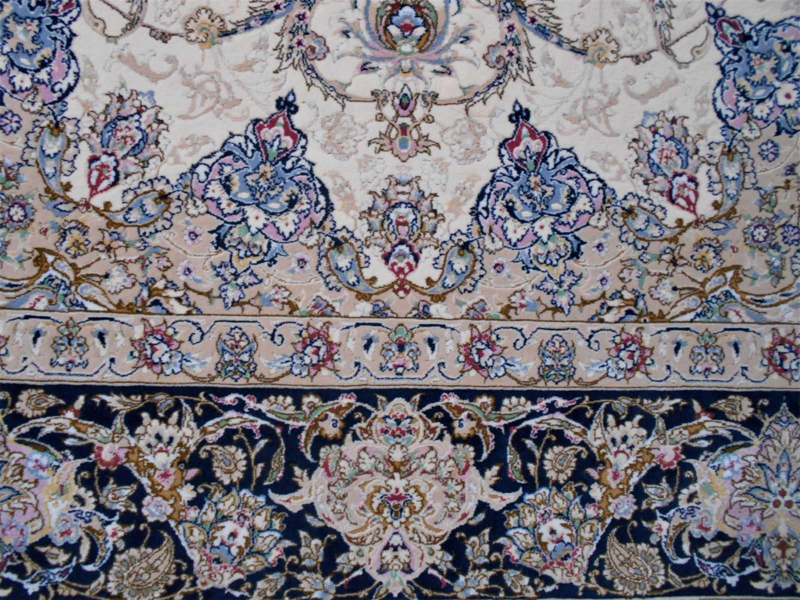 高品質！高密度、輝く！本場イラン産 絨毯！200×250cm‐170001