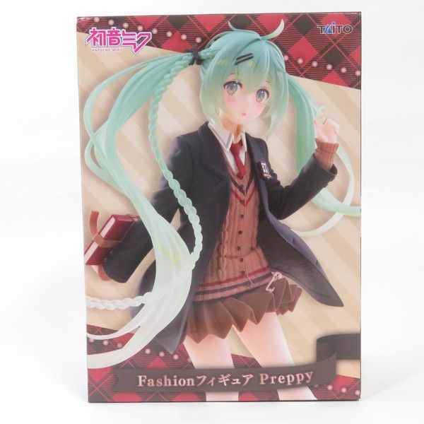VF8027 未開封 初音ミク Fashion フィギュア Preppy 5個 中古 未開封品 Fashion フィギュア Preppy 初音ミク TAITO