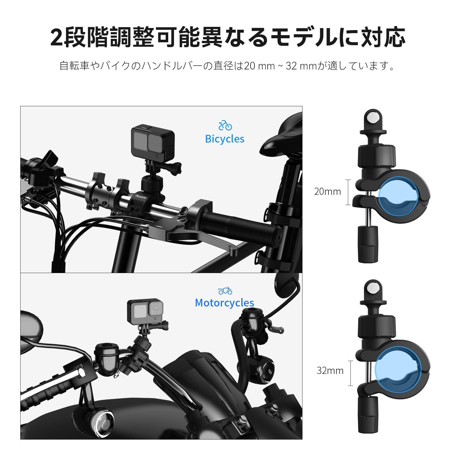 即日発送】11 10 9 Black 12 AKASO Insta360 13 X5 X4 Hero X3 One 