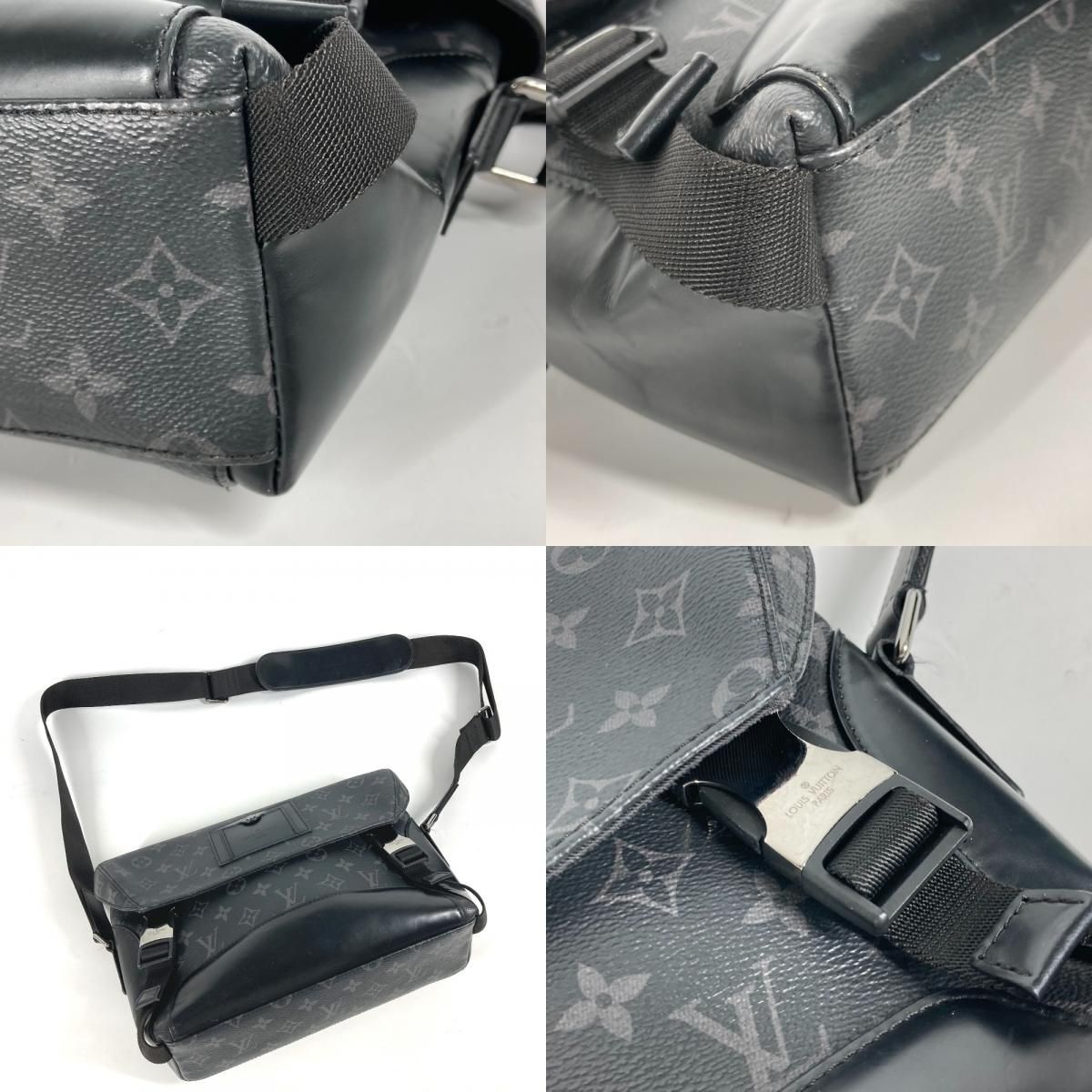 LOUIS VUITTON ルイヴィトン ショルダーバッグ メッセンジャー・ヴォワヤージュ PM M40511 モノグラムエクリプスキャンバス