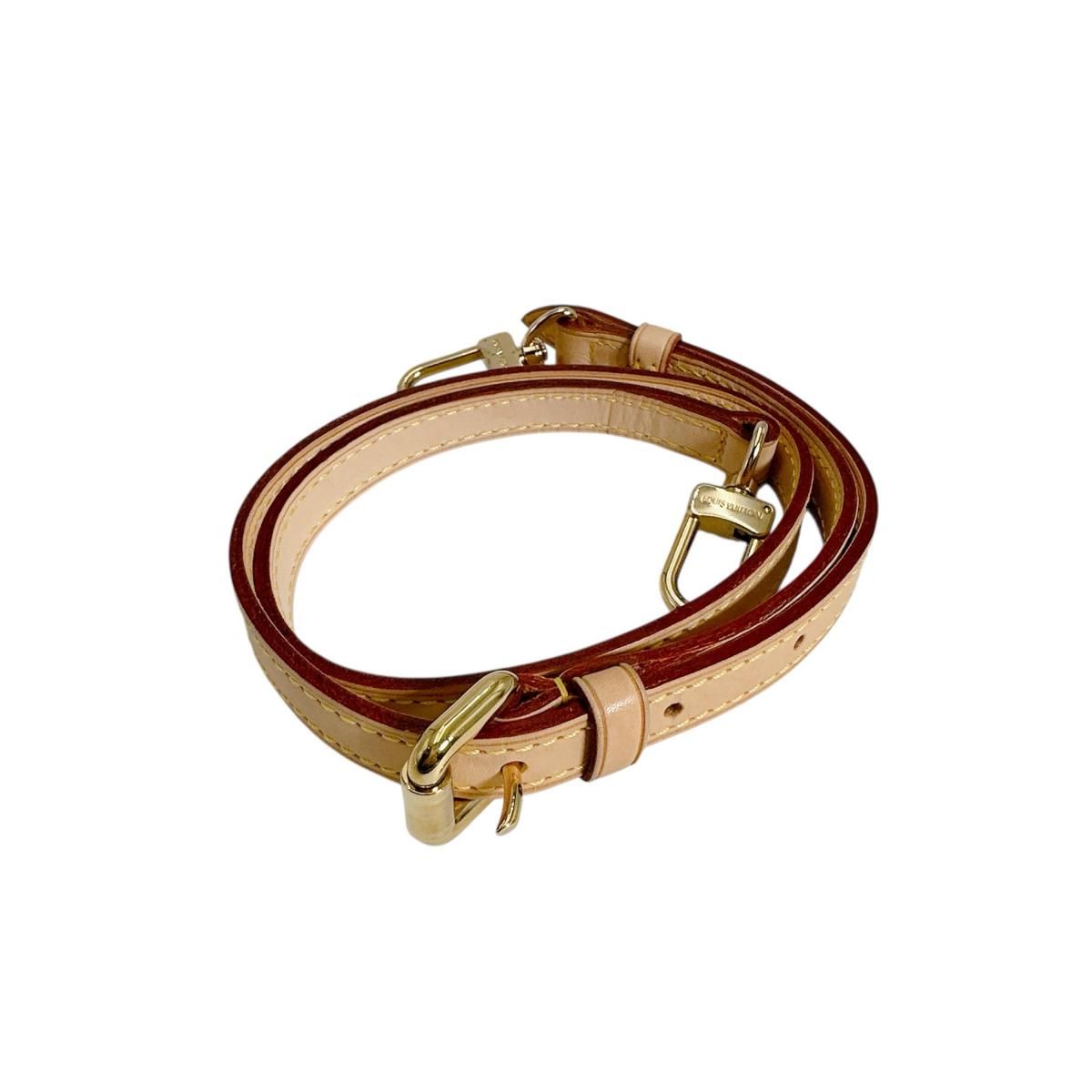 ルイヴィトン J52312 可変式 肩掛けストラップ バッグアクセサリー ショルダーストラップ LOUIS VUITTON ベージュ