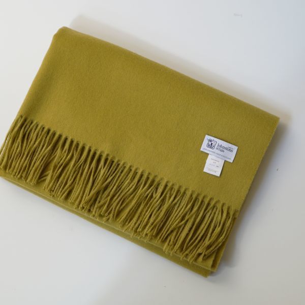 Johnstons ジョンストンズ カシミヤ 大判 ストール 《 シトラス  