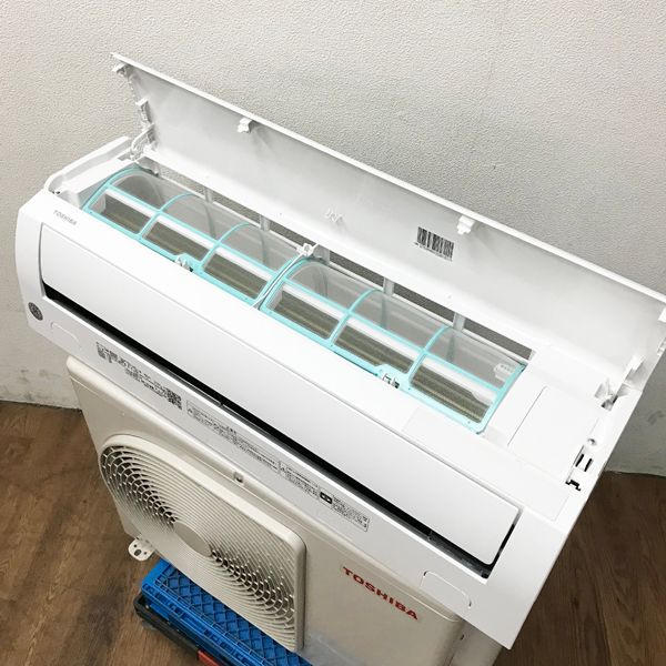 ルームエアコン 東芝 濃い RAS-J221M(RAS-J221MA) 2022年製 2.2kw 6畳