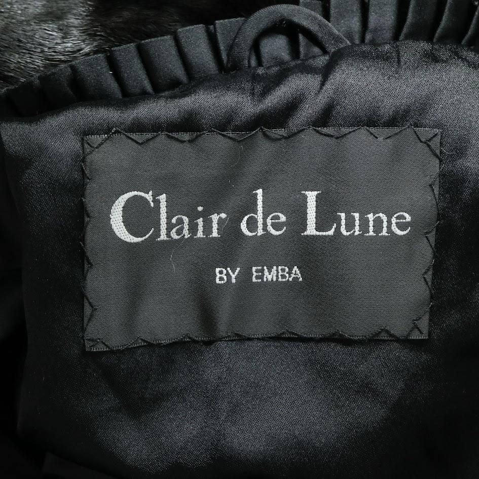 美品】Clair de Lune BY EMBA エンバ ファーコート 毛皮コート ミンク