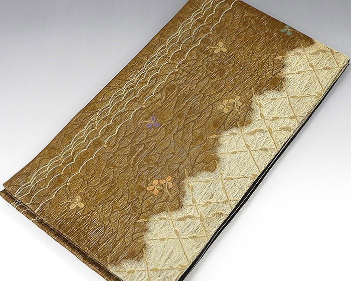 袋帯 未着用超美品 正絹 染色作家 草野一騎作 袋帯 未使用 新古品 袋帯 未着用超美品 正絹 染色作家 草野一騎作 袋帯 未使用 新古品