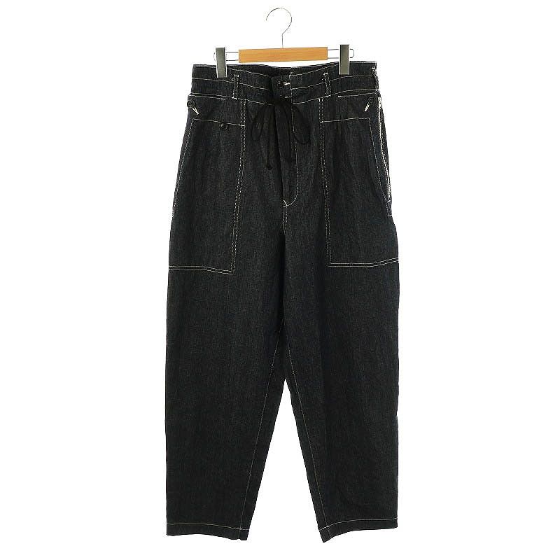 【新品】 ワイズ デニムワイドパンツ 新品】 ワイズ デニムワイドパンツ