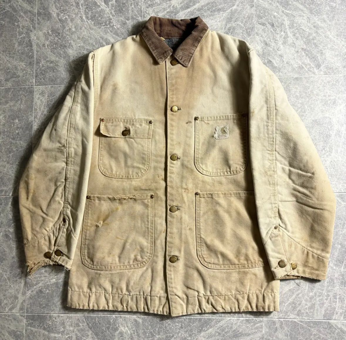 【JT商品】 60’s Carhartt チョアコート デカCボタン 60s CARHARTT Chore Coat 