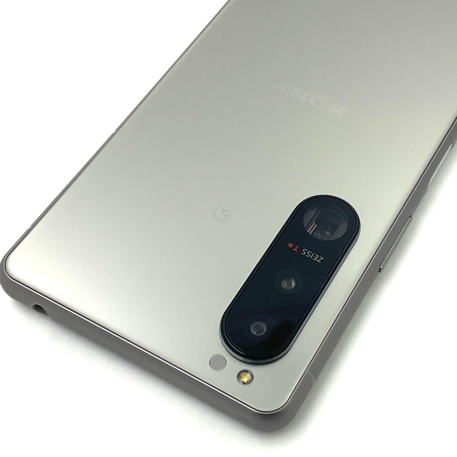 極美品　Xperia 5 Ⅲ フロストシルバー　SOG05 フロストシルバー 中古】Xperia 5 III 128GB フロストシルバー SOG05 au SIMフリー