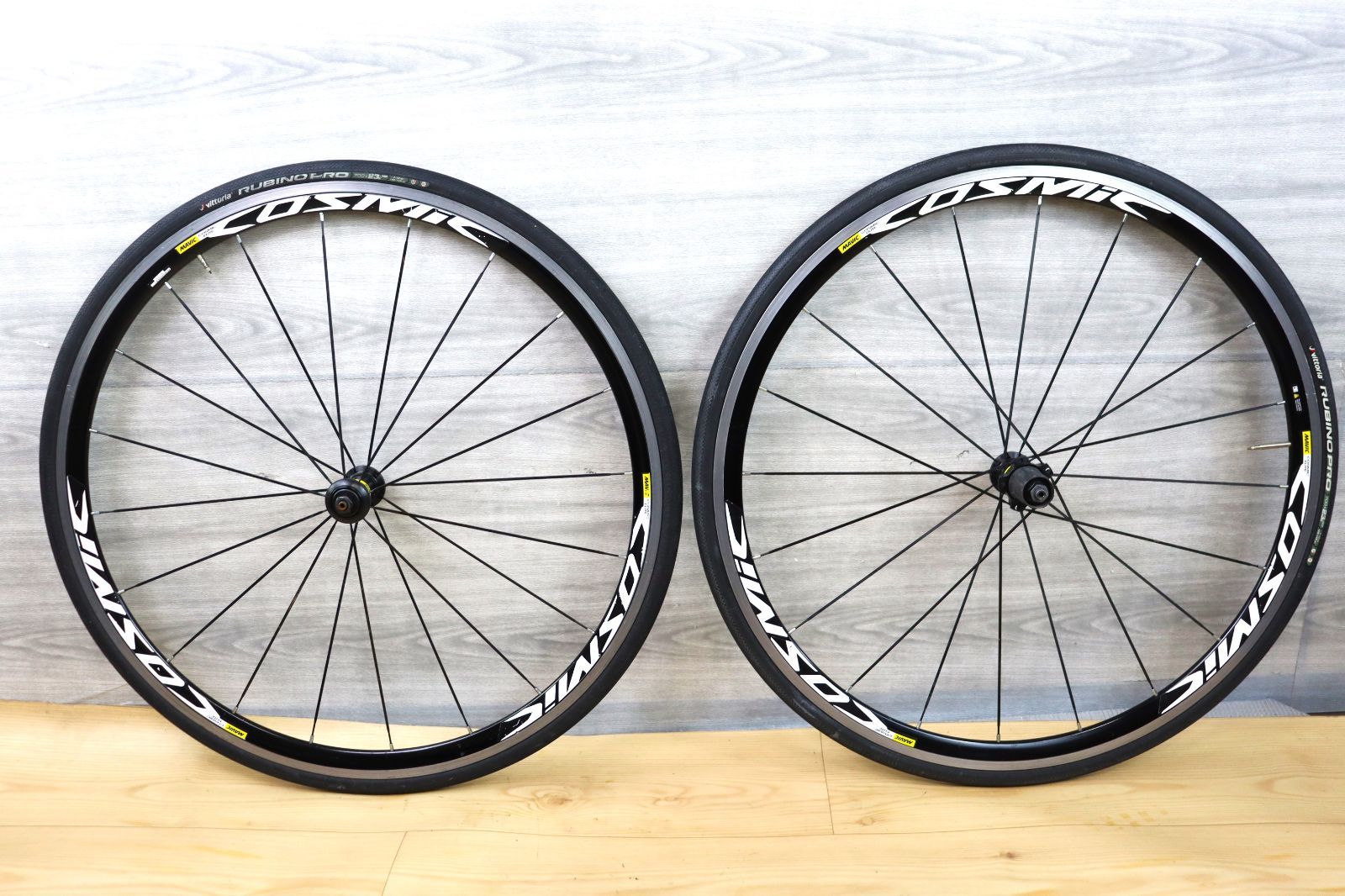 59　MAVIC COSMIC ELITE　マヴィック　コスミック　エリート　15c　シマノフリー　11速対応　クリンチャー　ホイールセット　 cicli17