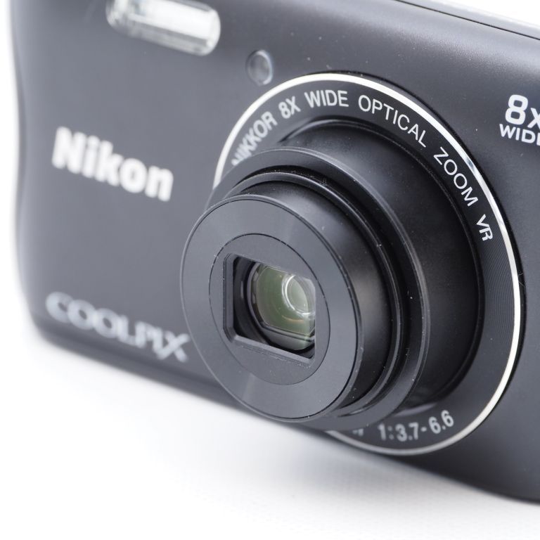 Nikon ニコン デジタルカメラ COOLPIX S3700 ブラック カメラ本舗｜Camera honpo メルカリ