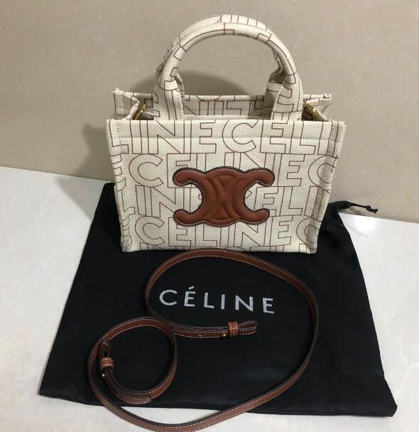 Celine セリーヌ スモール カバ タイス トートバッグ ベージュ LOGO 新品 未使用 ギフト - メルカリ