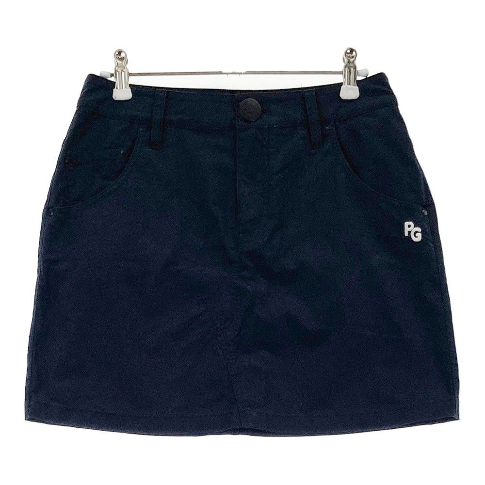 サイズ：0 PEARLY GATES パーリーゲイツ スカート ネイビー系