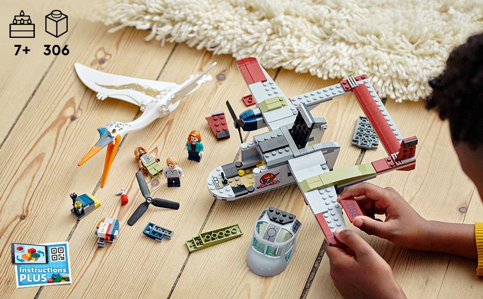 レゴ(LEGO) ジュラシック・ワールド ケツァルコアトルスの来襲 76947