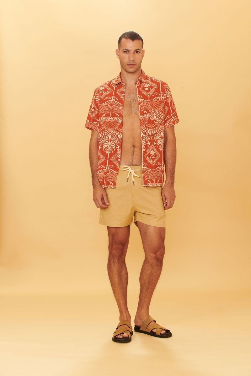 メンズブリサスアベシャツ 男性 メンズ ビーチ ウェア