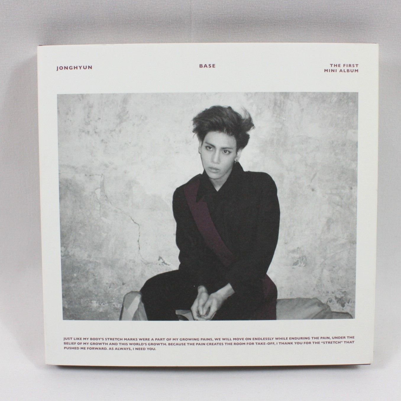 SHINee ジョンヒョン 1stミニアルバム BASE ホワイト トレカ付き Amazon.com: JONGHYUN SHINee - Base (1st Mini Album) [Random