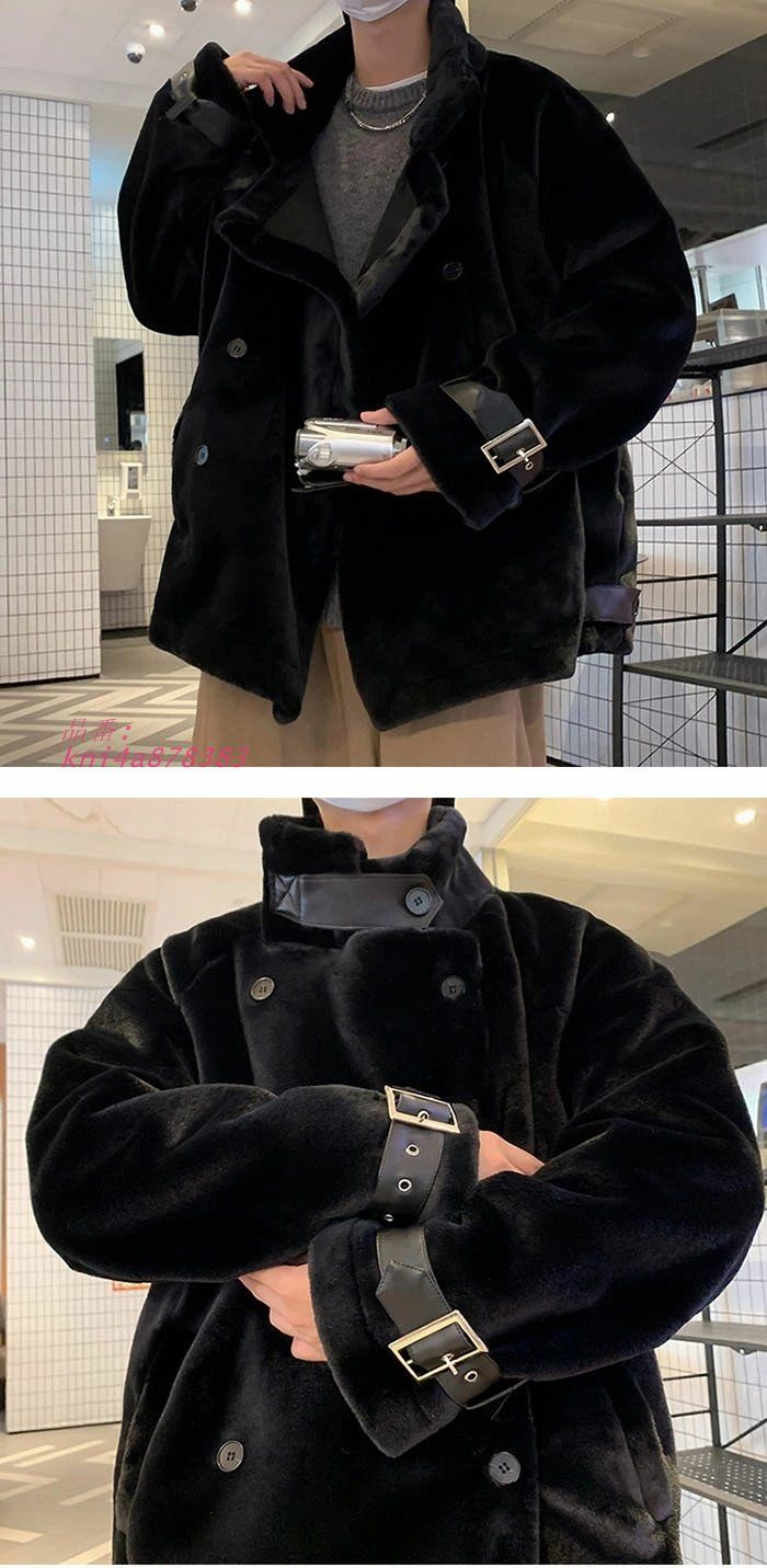 オーバーサイズ フリースジャケット