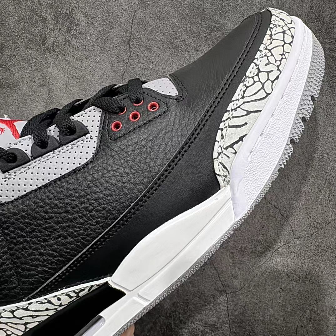 【美品】⭐NIKE AIR JORDAN 3 RETRO レトロ ブラック Nike Air Jordan 3 Retro OG Black Cement ナイキ エア