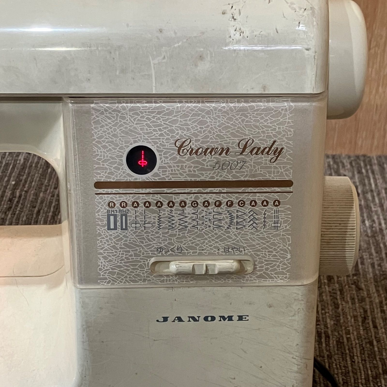 ジャノメミシン JANOME Crown Lady-5007DX