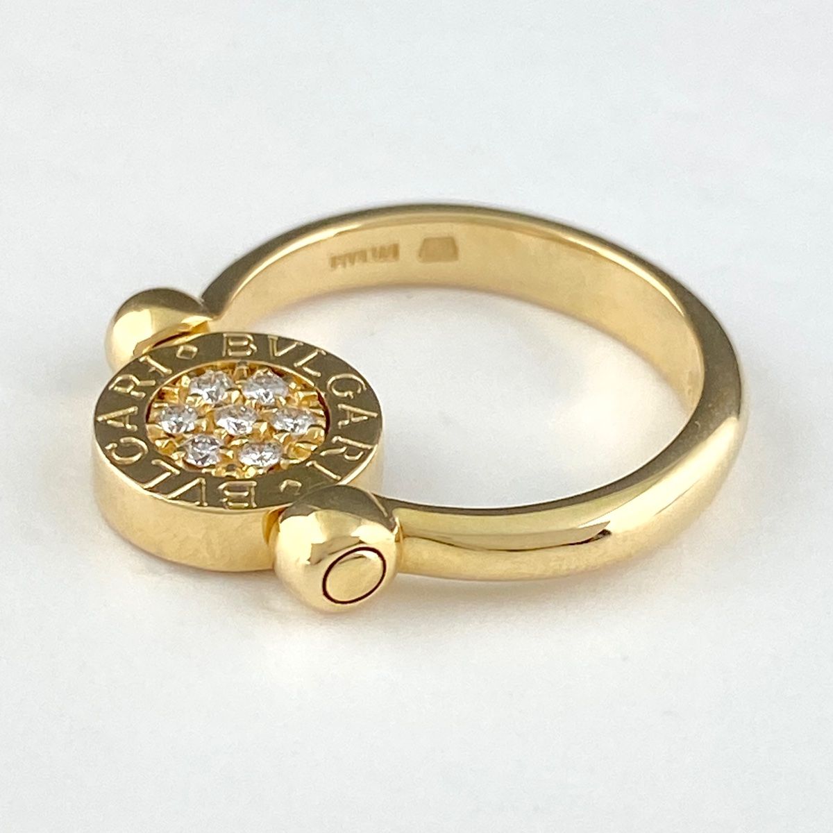 ブルガリ BVLGARI ブルガリ・ブルガリ フリップ リング YG