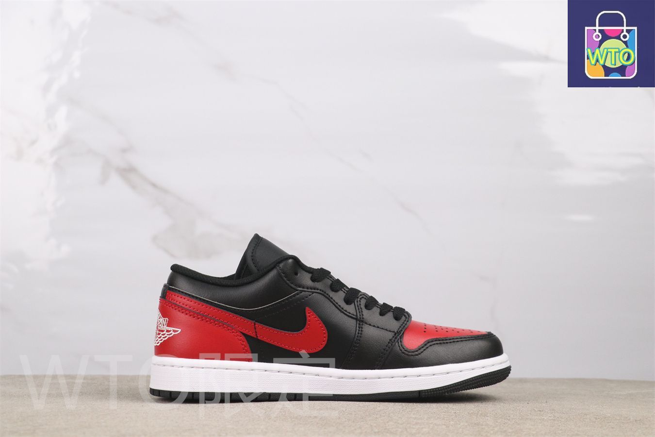 今日 Jordan 553558-067 ジョーダン 1 ローカット ブラックレッドBlack Red