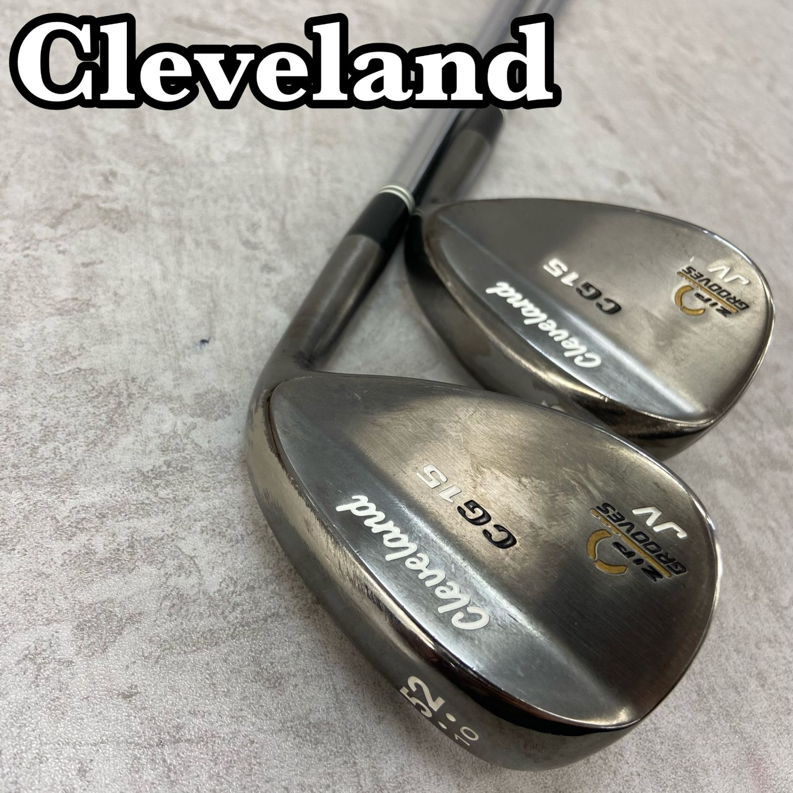 クリーブランド CG15 JV メンズゴルフ ウェッジセット 2本 S 右利き用 52° 56° Cleveland
