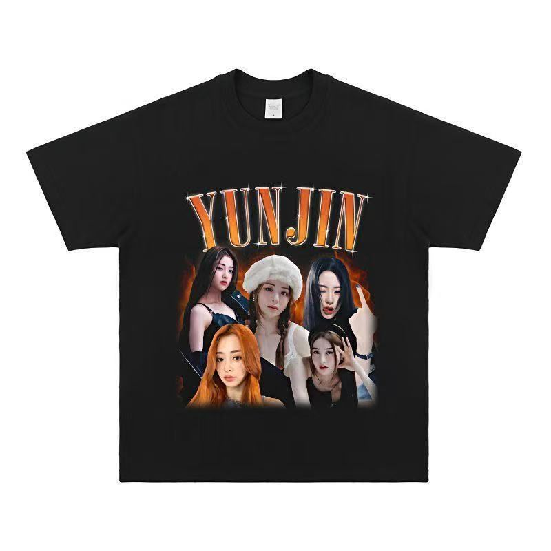 Le Sserafim Tシャツ 公式　XLサイズ Amazon.co.jp: LE ERAFIM ルセラフィム ポップアップ コラボ T