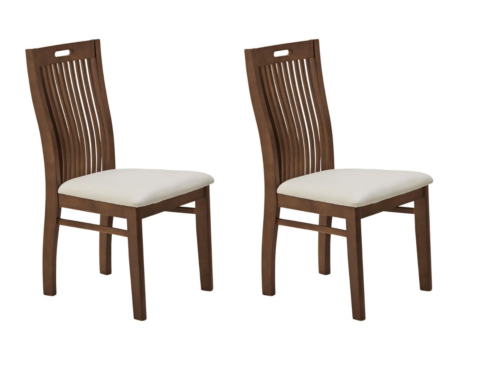 関家具 バレーナ ダイニングチェア 2脚セット オーク無垢材 シンプル